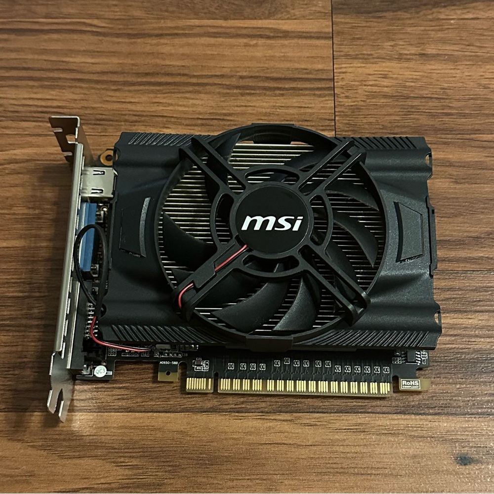 MSI GeForce GTX 650 2GB Video Graphics Card